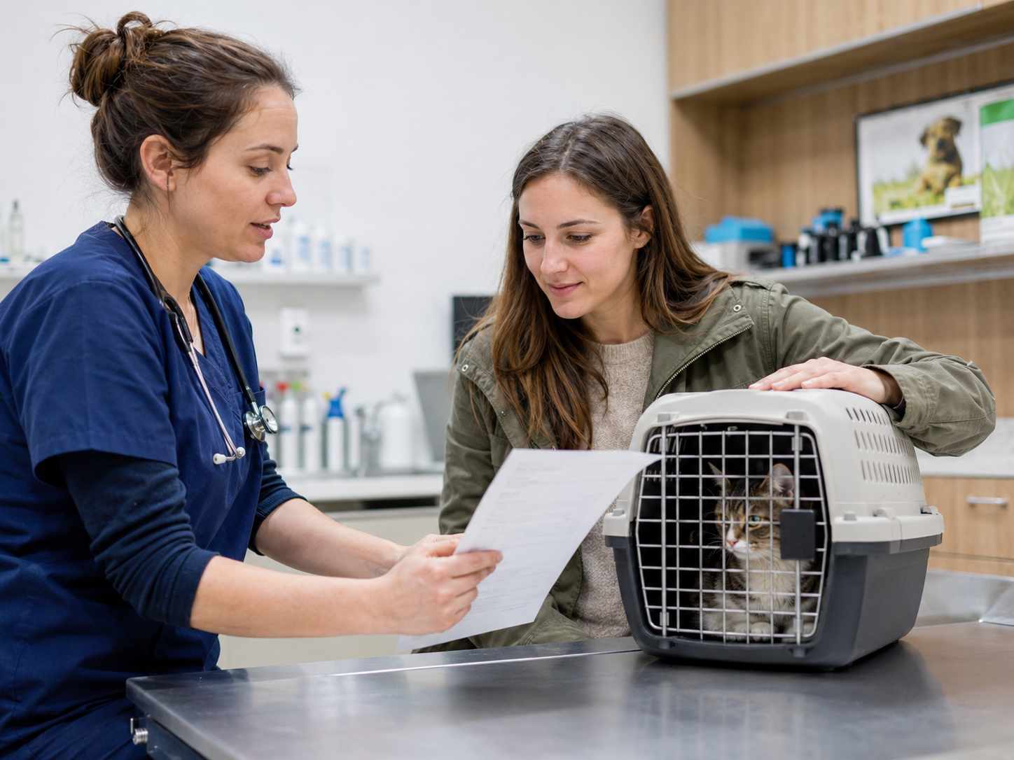 Veterinary care scene relevant to Humane Society of South Mississippi Urgent Care
